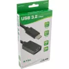 InLine USB 3.2 Gen.1x2 adapterio laidas, USB-C kištukas / A lizdas, juodas, 0,15 m