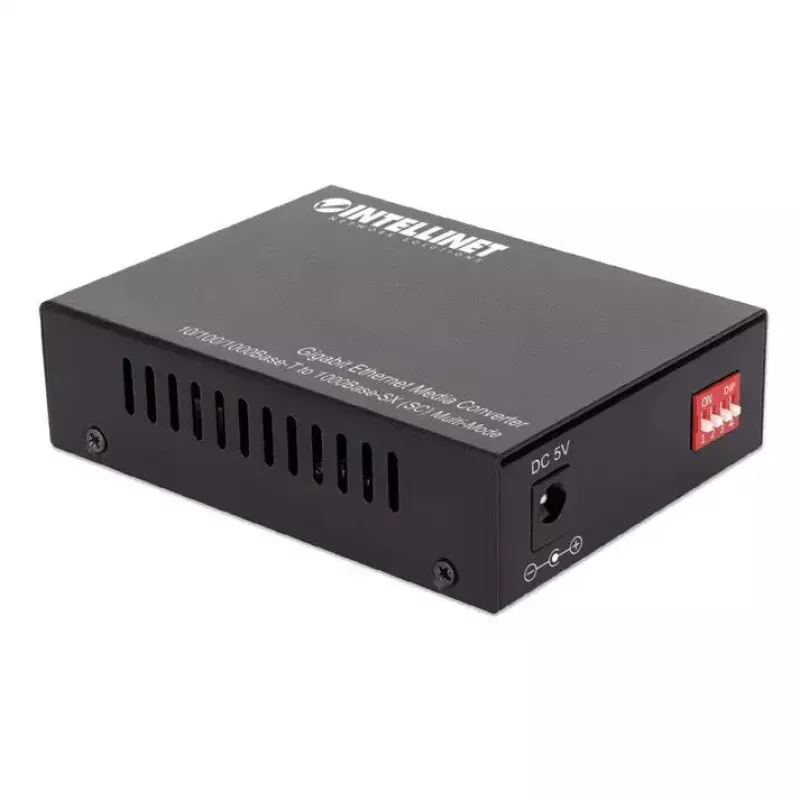 Intellinet Gigabit Ethernet Media Converter 10/100/1000Base-T į 1000Base-SX (SC) kelių režimų, 550 m