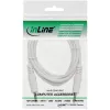 InLine garso laidas 3.5 mm stereo kištukas / kištukas, baltas/auksinis, 1,5 m