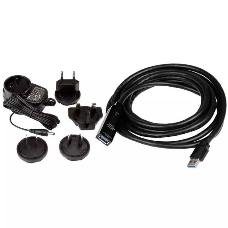 StarTech.com 3 m aktyvus USB 3.0 ilginimo kabelis - vyriškas/moteriškas