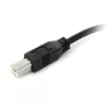 StarTech.com 9 m (30 pėdų) aktyvus USB 2.0 A į B laidas, 9 m, USB A, USB B, USB 2.0, 0.48 Gbit/s, juodas