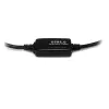StarTech.com 9 m (30 pėdų) aktyvus USB 2.0 A į B laidas, 9 m, USB A, USB B, USB 2.0, 0.48 Gbit/s, juodas