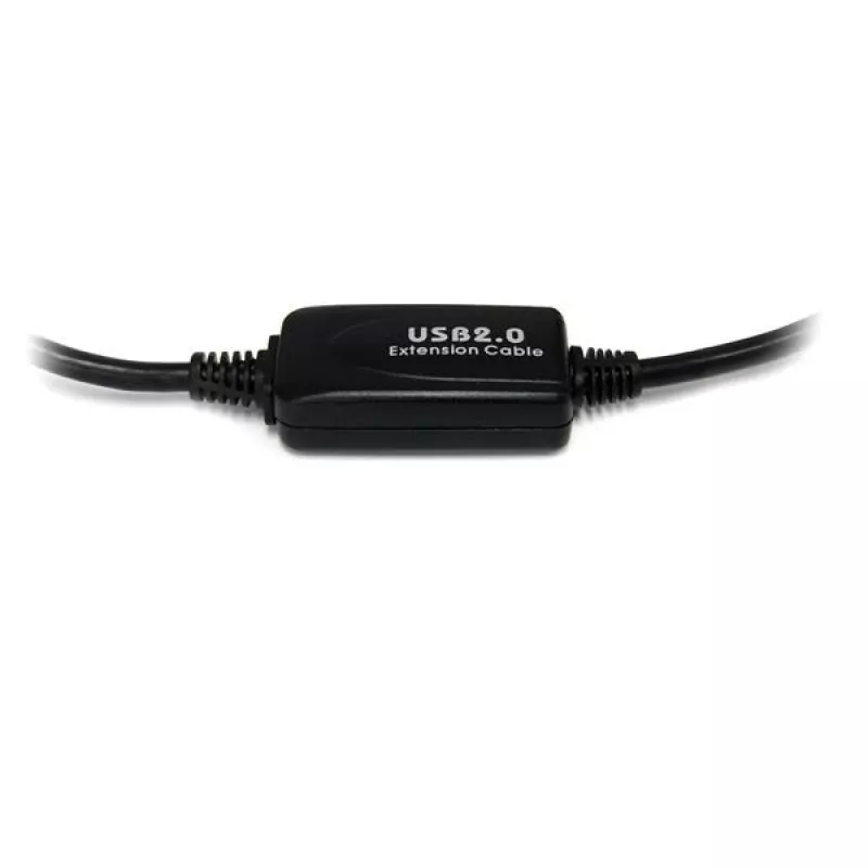 StarTech.com 9 m (30 pėdų) aktyvus USB 2.0 A į B laidas, 9 m, USB A, USB B, USB 2.0, 0.48 Gbit/s, juodas