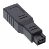 InLine FireWire 400 / 800 1394b adapteris 6 kontaktų (motina) į 9 kontaktų (tėvas)