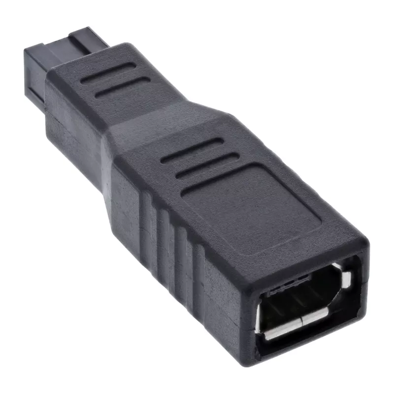 InLine FireWire 400 / 800 1394b adapteris 6 kontaktų (motina) į 9 kontaktų (tėvas)