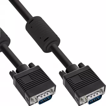 S-VGA kabelis InLine 17719B 15HD vyras vyras juodas 2m