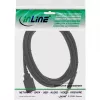 InLine USB 3.2 Gen.1 prailginimo kabelis, USB-A kištukas / lizdas, juodas, 2,5 m (35625)