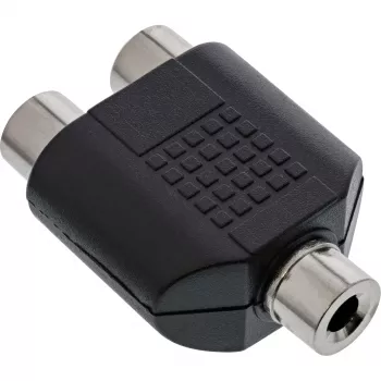 InLine 99338 garso adapteris 3,5 mm lizdas mono / 2x RCA lizdas
