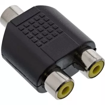 InLine 99338 garso adapteris 3,5 mm lizdas mono / 2x RCA lizdas