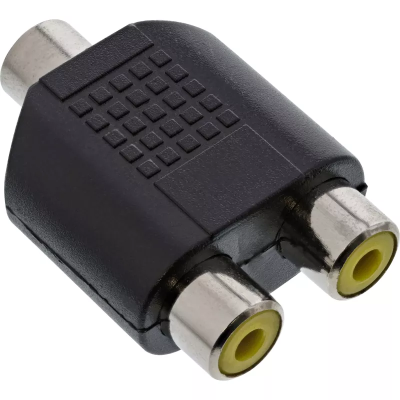InLine 99338 garso adapteris 3,5 mm lizdas mono / 2x RCA lizdas