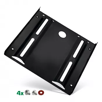 InLine tvirtinimo rėmelis HDD/SSD, 2,5 colio į 3,5 colio, su varžtais, juodas