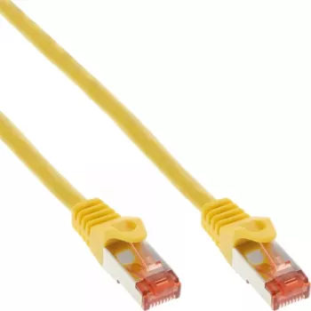 InLine Patch Laidas S/FTP PiMF Kat.6 250MHz PVC varis geltonas 40m