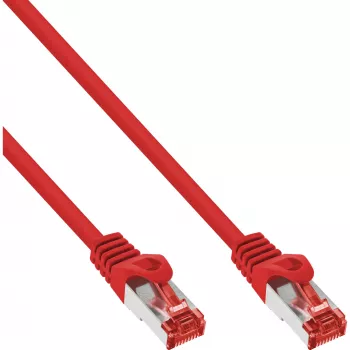InLine Patch Laidas S/FTP PiMF Cat.6 250MHz PVC varis raudonas 40m