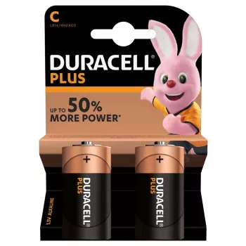 Duracell Plus C šarminė baterija