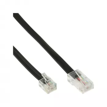 InLine modulinis kabelis RJ45 8P4C / RJ11 6P4C kištukas/kištukas 10 m