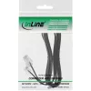 InLine modulinis kabelis RJ45 8P4C / RJ11 6P4C kištukas/kištukas 10 m