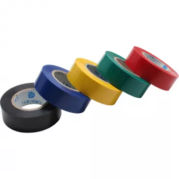 InLine elektros izoliacinė juosta 5 vnt. 18 mm x 9 m įvairių spalvų