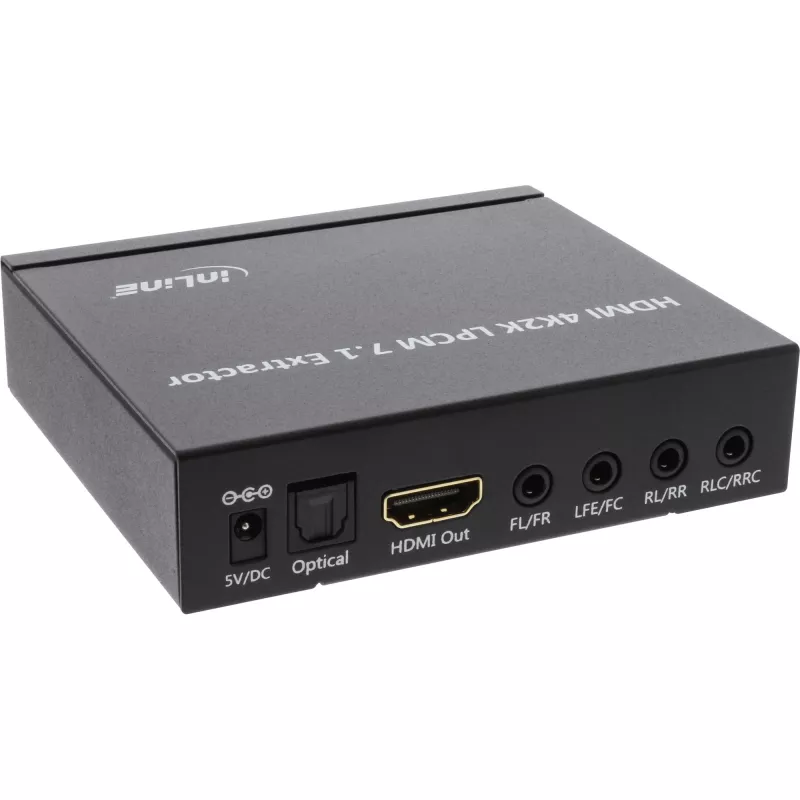 InLine HDMI garso ištraukiklis, 4K2K HDMI įvestis