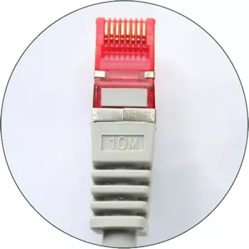 InLine Patch Laidas S/FTP PiMF Cat.6 250MHz varis be halogenų pilkas 1,5m
