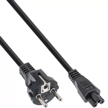 InLine 40 vnt. komplektas Bulk-Pack maitinimo laidas nešiojamam kompiuteriui, juodas, 1,8 m