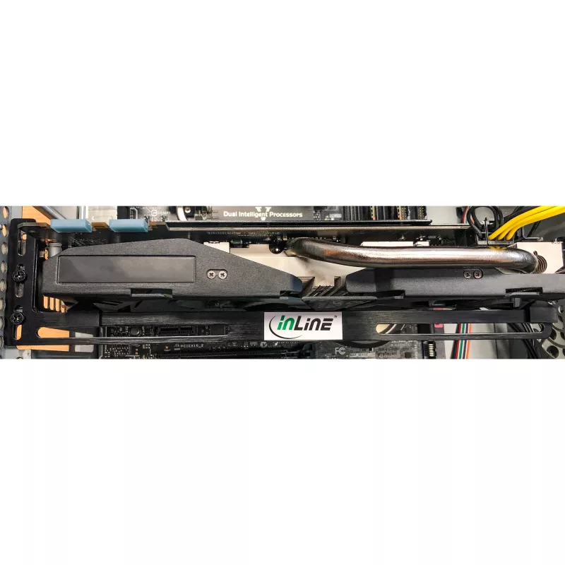 GPU atraminis laikiklis InLine 59955 juodas