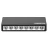 Intellinet 561730 8 prievadų Fast Ethernet komutatorius, stalinis, plastikinis, IEEE 802.3az (Energy Efficient Ethernet), juodas