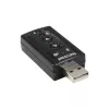 USB garso kortelė InLine 33051C su virtualiu 7.1 erdviniu garsu