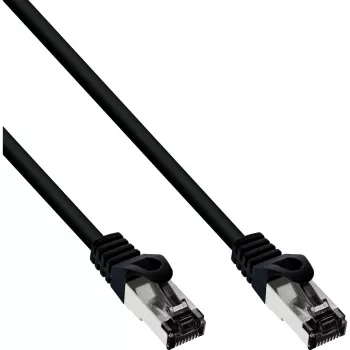 InLine Patch Laidas S/FTP PiMF Cat.8.1 halogen free 2000MHz juodas, 7,5 m