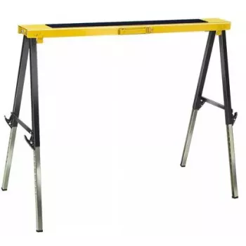 Brennenstuhl MB 120 KH plastikinis plieninis darbinis stovas pilkai geltonas