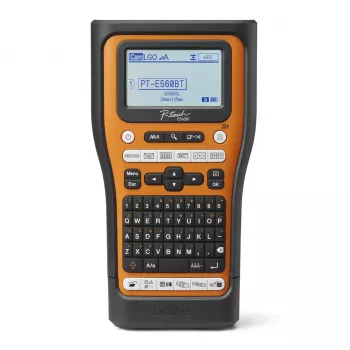 Brother PT-E560BTSP nešiojamasis terminio perkėlimo etikečių spausdintuvas 180x180 DPI 30 mm/s laidinis ir belaidis Bluetooth QWERTZ