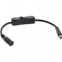 InLine trumpas DC ilginimo laidas su jungikliu, 5.5x2,1 mm, 0,20 m