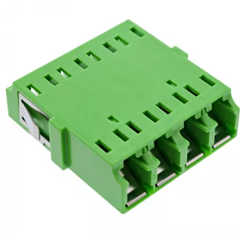 InLine šviesolaidinis movos adapteris Quad LC/LC vienmodis žalias 89989I