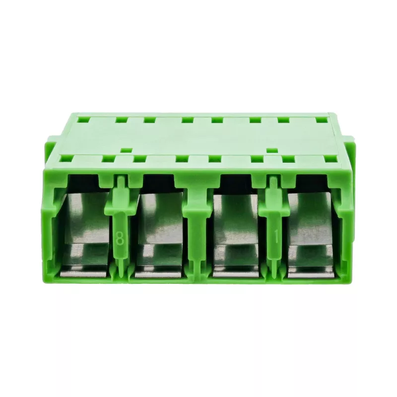 InLine šviesolaidinis movos adapteris Quad LC/LC vienmodis žalias 89989I