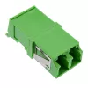 Skaidulinio optinio adapterio InLine 89989O LC/LC viengubas režimas moteriškas/moteriškas žalias