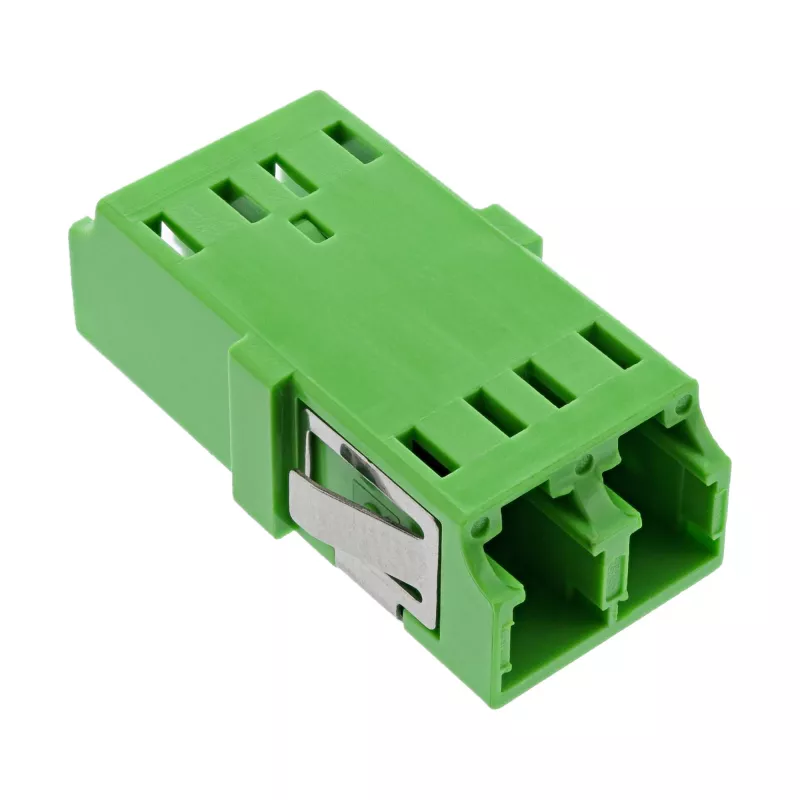 InLine® 89989P šviesolaidinis adapteris LC/LC SM žalias