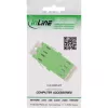 InLine® 89989P šviesolaidinis adapteris LC/LC SM žalias