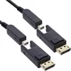 InLine 17240O DisplayPort aktyvus optinis kabelis 40 m Mini DisplayPort / DisplayPort juodas
