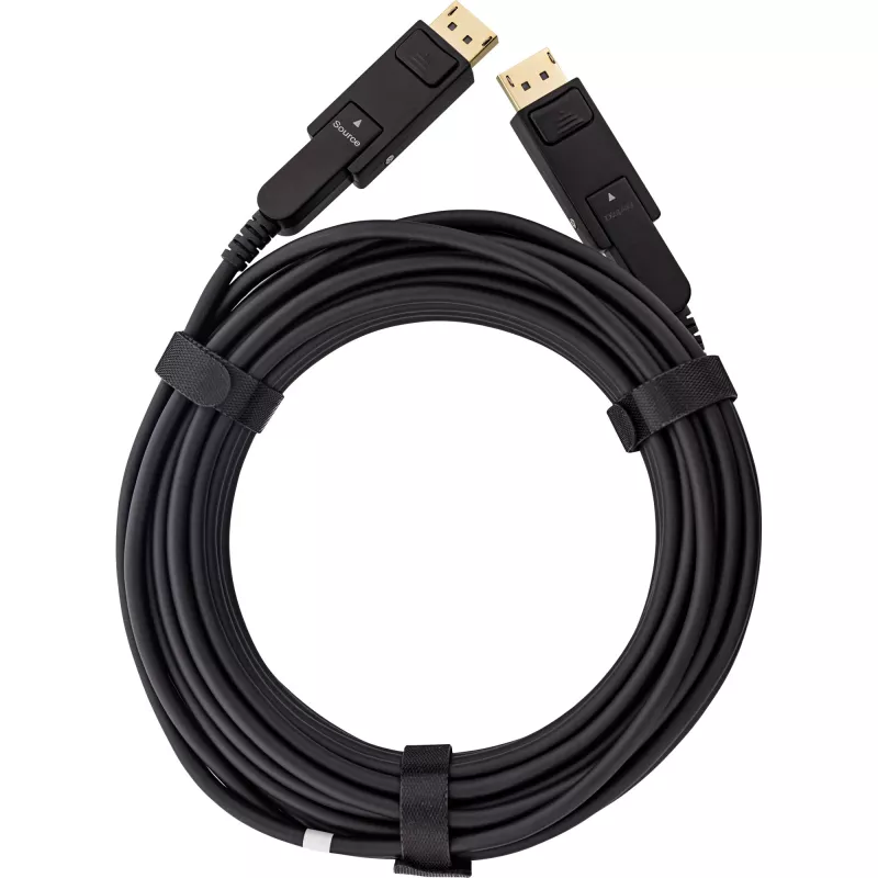 InLine 17240O DisplayPort aktyvus optinis kabelis 40 m Mini DisplayPort / DisplayPort juodas