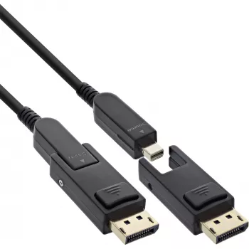 InLine 17215O DisplayPort laidas 15 m Mini DisplayPort / DisplayPort juodas