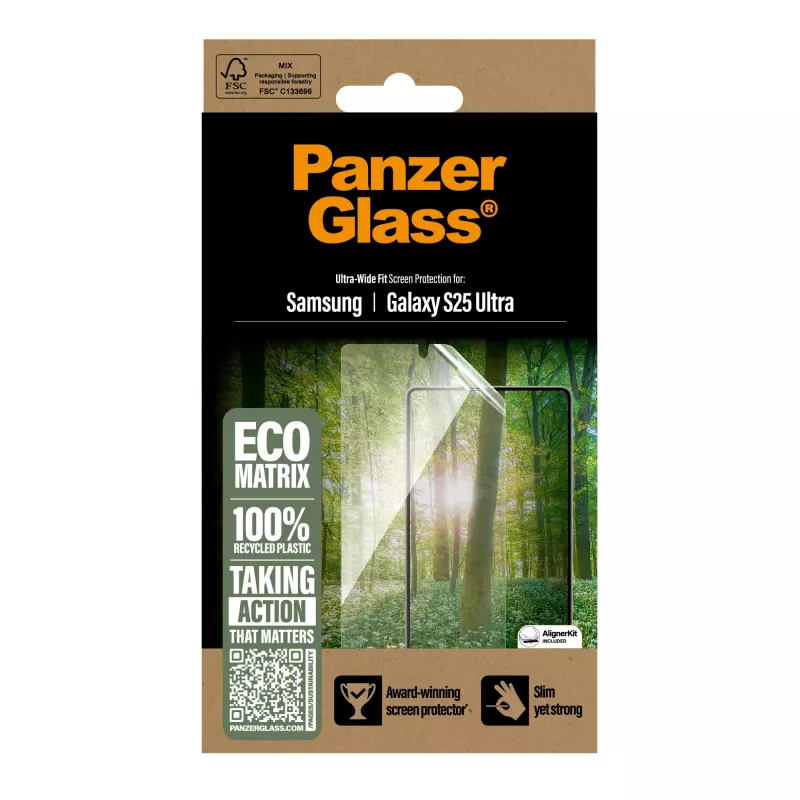 PanzerGlass ® ECO MATRIX ekrano apsauga Samsung Galaxy S25 Ultra | itwork.lt