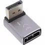 InLine 17291F lyties keitiklis DisplayPort į Mini DisplayPort pilka juoda
