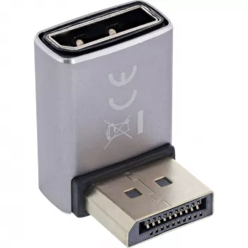 InLine 17291F lyties keitiklis DisplayPort į Mini DisplayPort pilka juoda