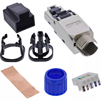 InLine 76204D RJ-45 / LSA kištukas, vyriškas, tiesus, 8,5 mm