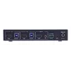 InLine 57885C KVM jungiklis montavimui į stelažą, juodas