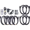 InLine 57885D KVM jungiklis 4 prievadų HDMI 2.1 8K, montavimas į stelažą, juodas