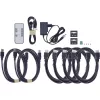 InLine 57885H KVM perjungiklis, 2 kanalų, HDMI, dviejų monitorių, 8K60Hz, USB šakotuvas, juodas