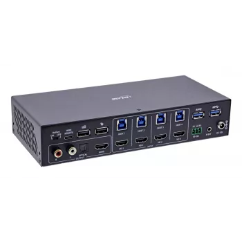 InLine 57885I KVM jungiklis stelažiniam montavimui, juodas