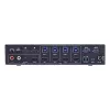 InLine 57885I KVM jungiklis stelažiniam montavimui, juodas