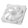 ARCTIC Freezer P14 Pro A-RGB (Baltas) - 3 vnt. rinkinys 140 mm A-RGB PWM ventiliatorius su kabelio dalikliu