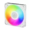 ARCTIC Freezer P14 Pro A-RGB (Baltas) - 3 vnt. rinkinys 140 mm A-RGB PWM ventiliatorius su kabelio dalikliu